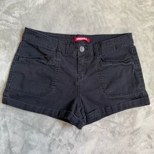 Unionbay Women's Black Y2K Vibe Shorts, Size 13